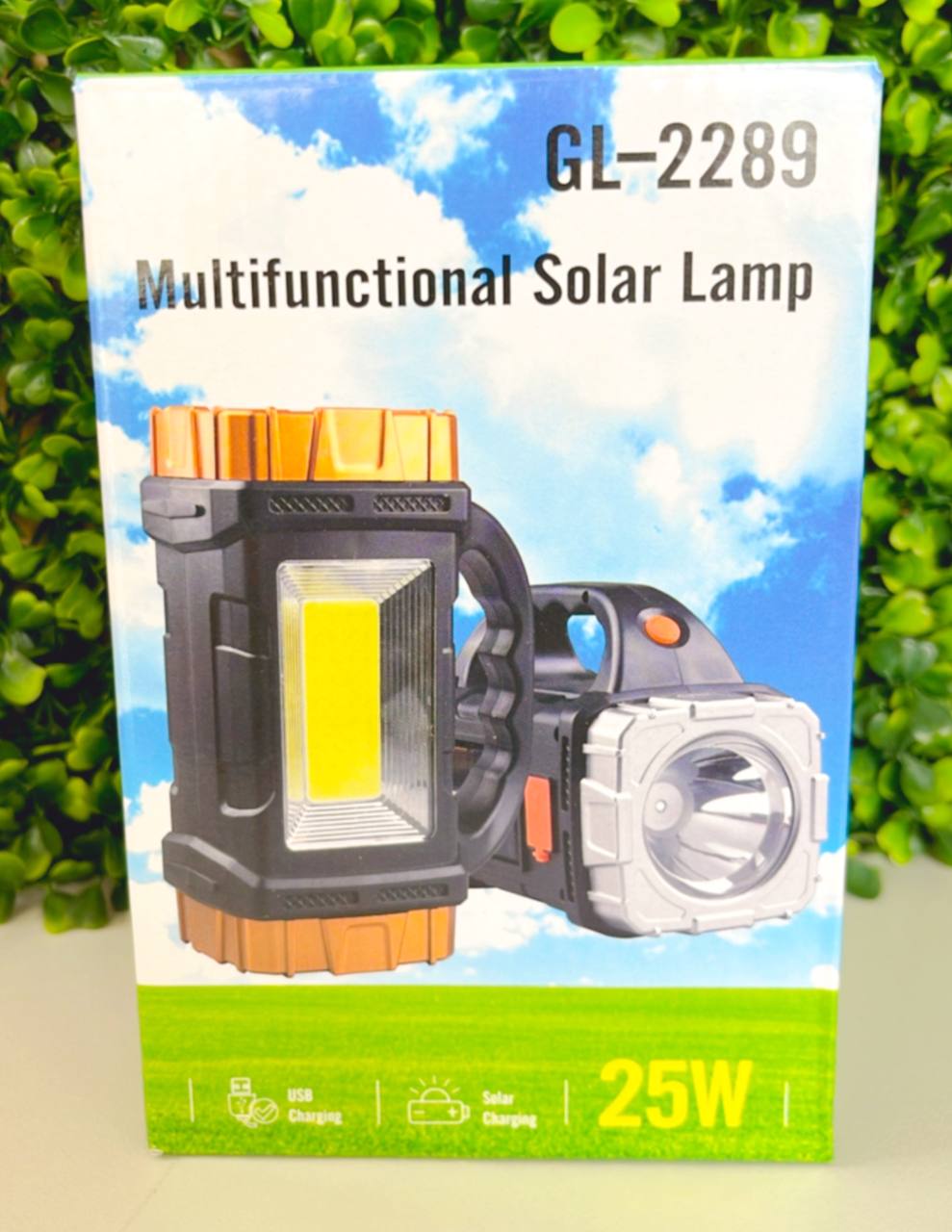 Linterna Solar Multifuncional 25w