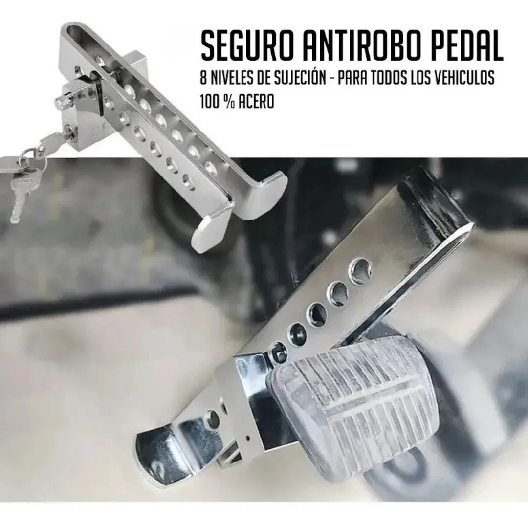 Seguro Para Pedal Vehiculos Candado