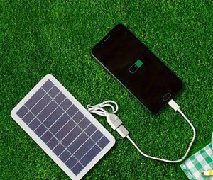 Panel Solarusb Portatil Para Exteriores