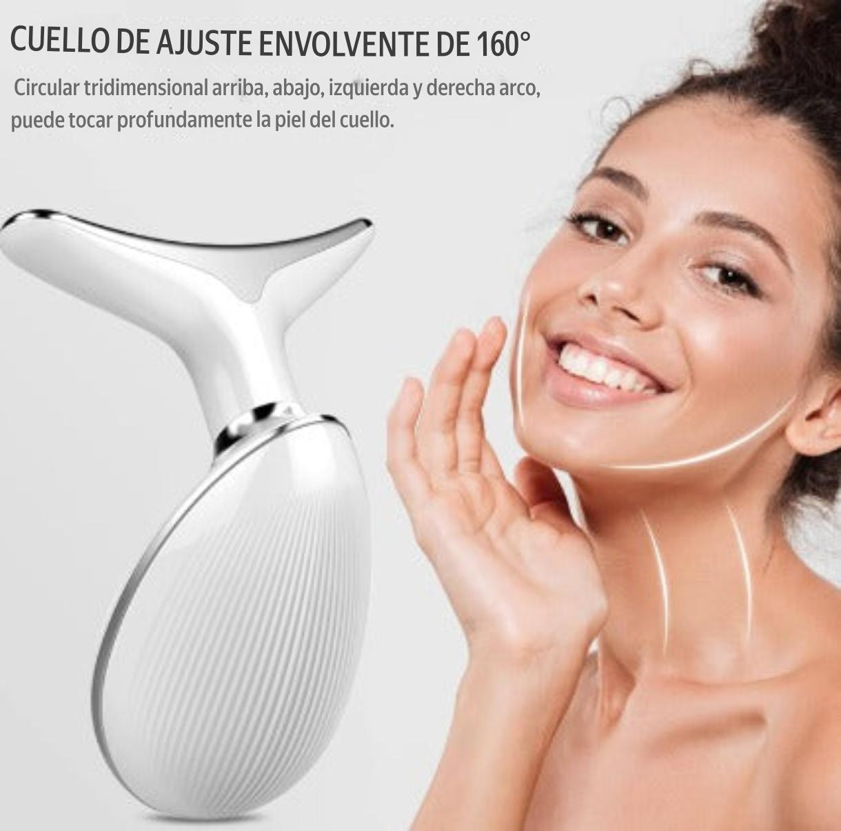 Masajeador Reafirmante Facial con 3 LED