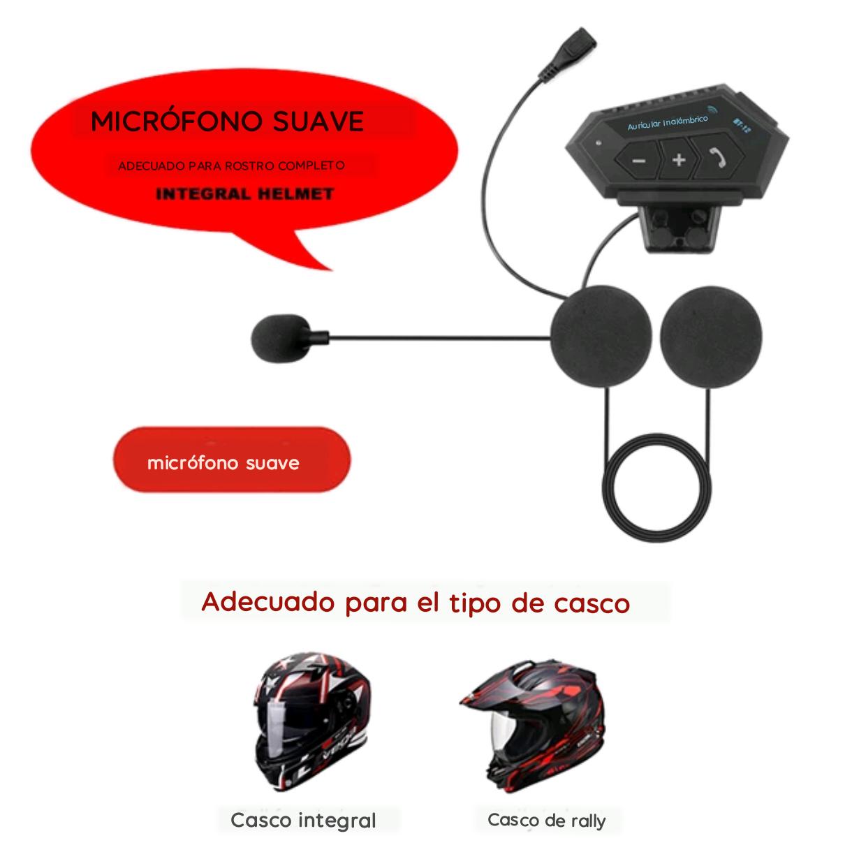 Audifono Casco Para Moto Auriculares