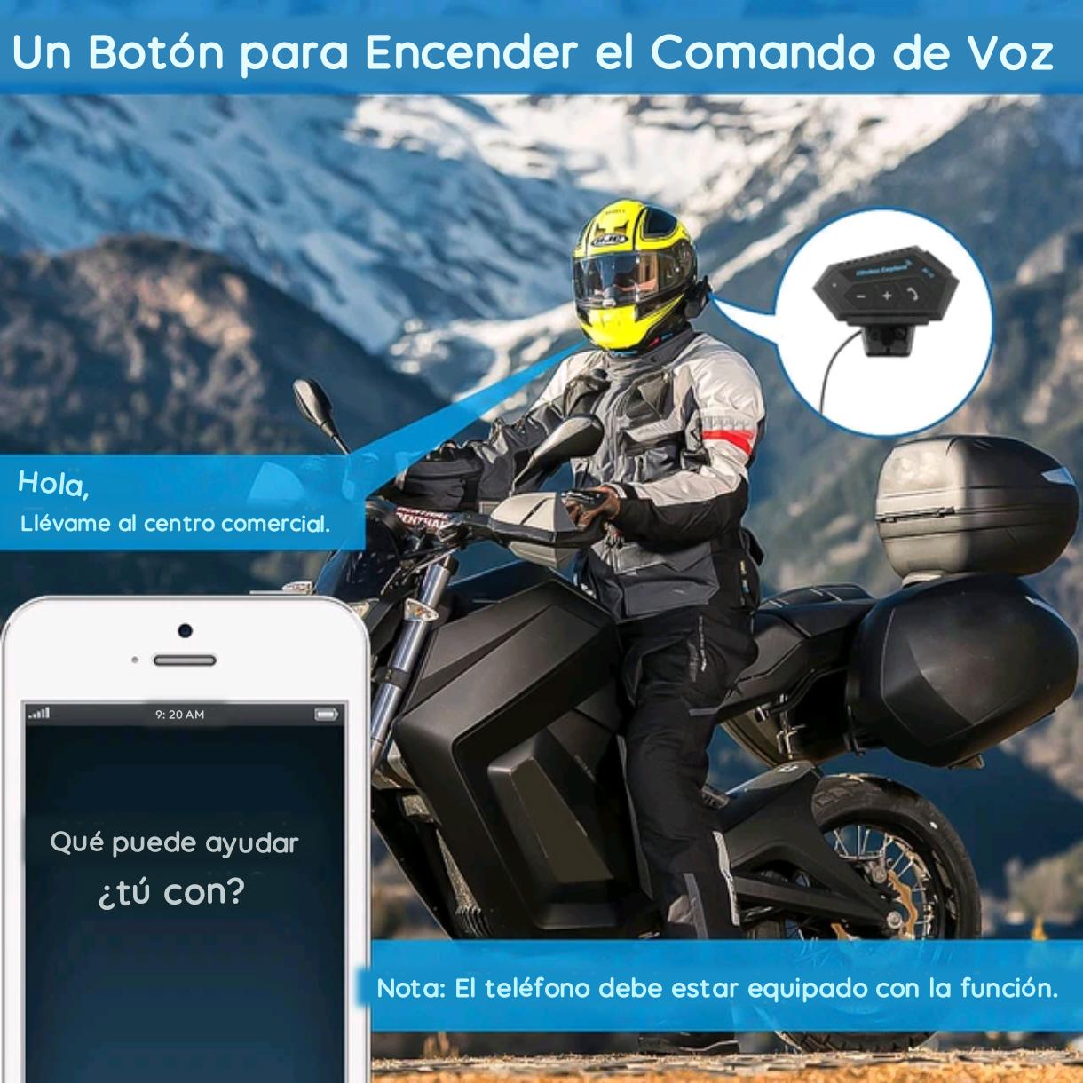 Audifono Casco Para Moto Auriculares