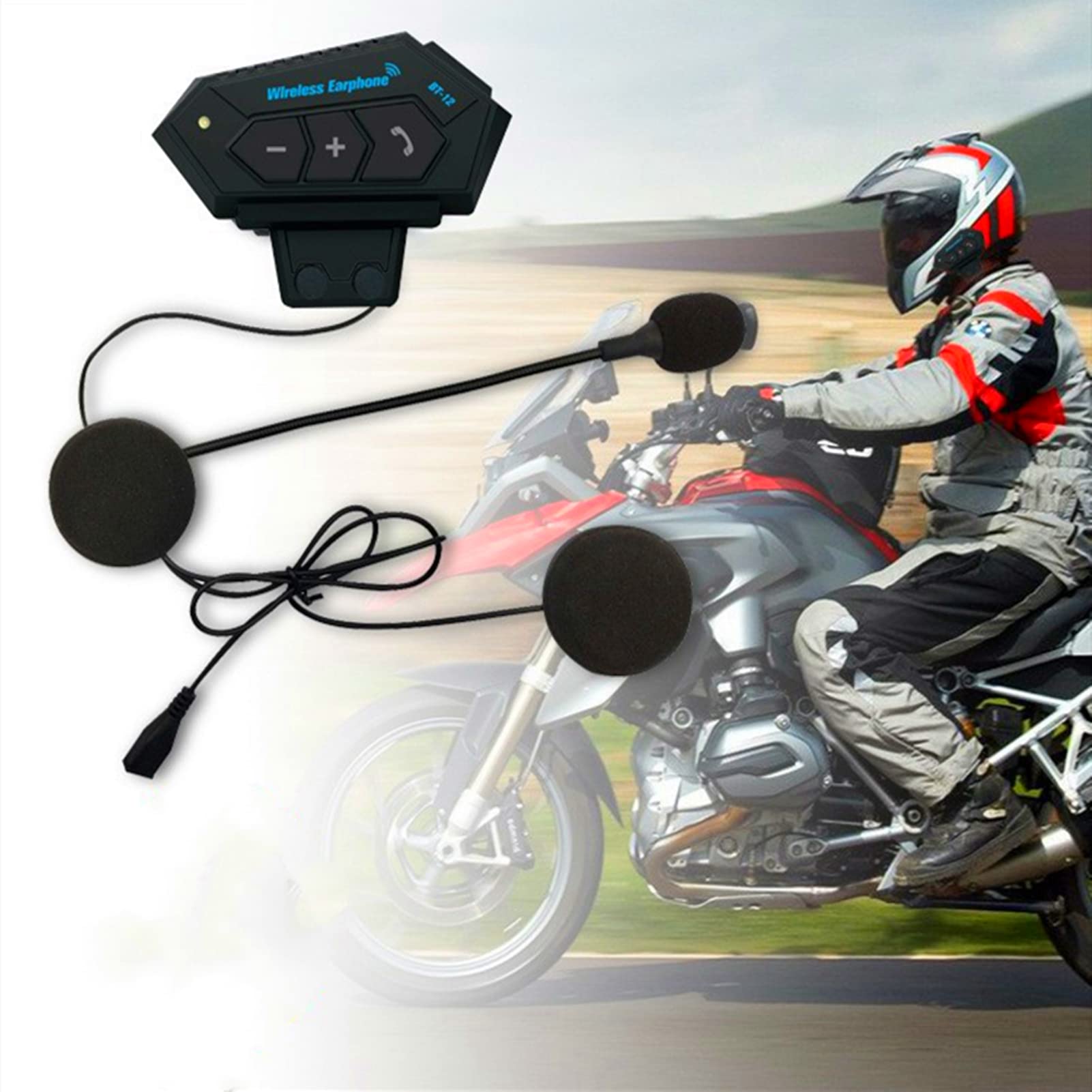 Audifono Casco Para Moto Auriculares