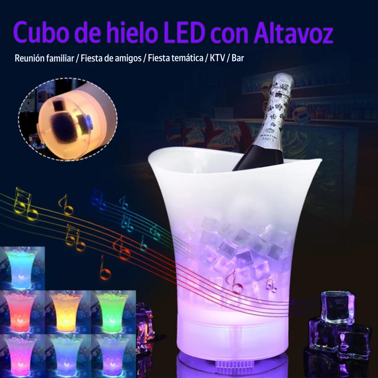 Hielera LED Bluetooth PARLANTE